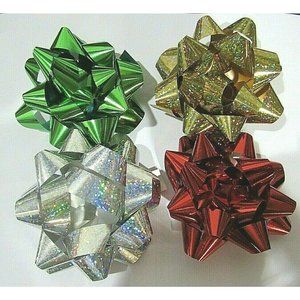 96 96 Metallic 3.5″ Gift Bow Assorted Colors
